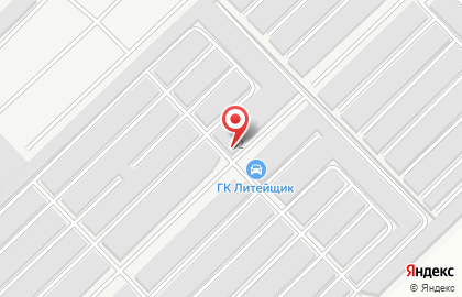 Гаражно-потребительский кооператив Литейщик на карте
