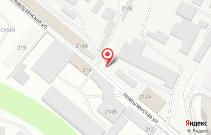 Аксар на Новоузенской улице на карте
