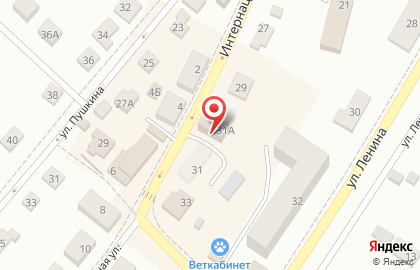 Интернет-магазин шин и дисков Shina40.ru на Интернациональной улице на карте