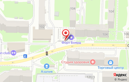 Универсам Абрикос на Сибирской улице на карте