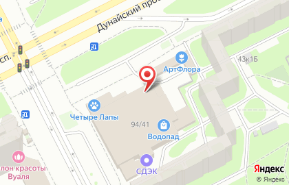Магазин инженерной сантехники и климатического оборудования Водопад на Будапештской улице на карте