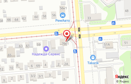 Автосервис MAXservice 54 на площади Карла Маркса на карте