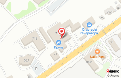 Сервис по тонированию и ремонту автостекол на карте