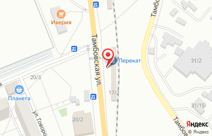 Магазин аккумуляторов Avtotok на Тамбовской улице на карте