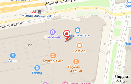 Bellis Karaoke Box на Нижегородской на карте