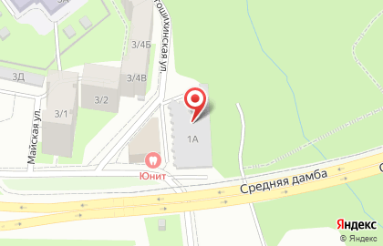 Мастерская авторемонта в Свердловском районе на карте