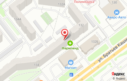 Промснабэлектро на улице Братьев Кашириных на карте