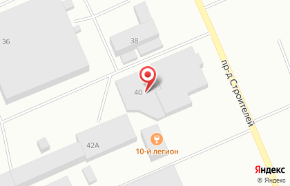Торгово-строительная компания Эксперт в проезде Строителей на карте