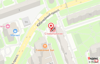 Стоматологическое отделение Городская поликлиника №2, г. Реутов на карте