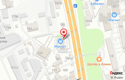 Банкомат ВТБ на улице Ленина, 181а на карте