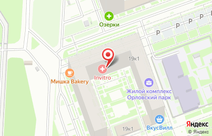Автошкола Первая Передача на проспекте Просвещения на карте