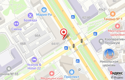 Буфет в Центральном районе на карте