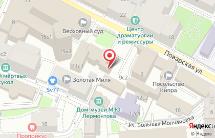 Московская городская коллегия адвокатов Согласие на карте