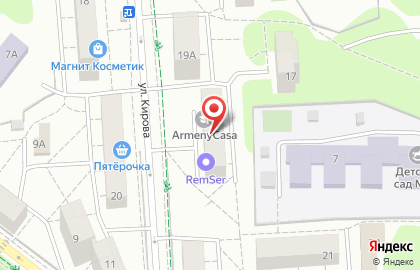 Автошкола Автомобилист на улице Кирова на карте