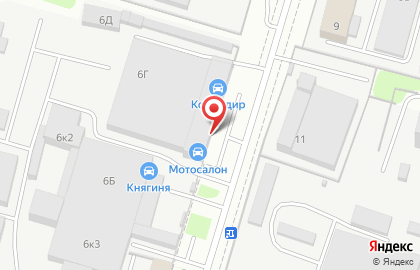 Магазин автозапчастей Маховик в Нижнем Новгороде на карте