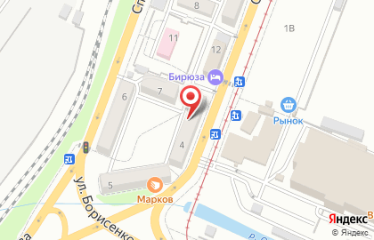 Банкомат АКБ Росбанк на Спортивной улице на карте