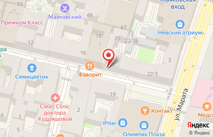 На Стремянной на карте