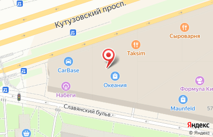 Ювелирный магазин Карат на Кутузовском проспекте на карте