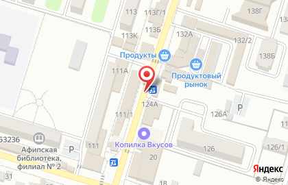 Пекарня на улице Пушкина на карте