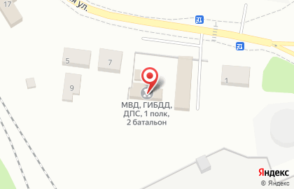 Главное управление МВД России по Московской области 2-ой батальон 1-го полка ДПС ГИБДД на карте