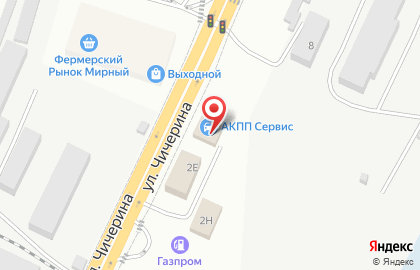 СТО в Белгороде на карте