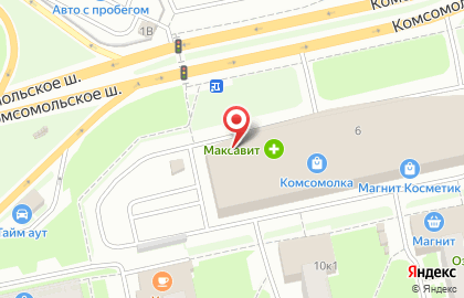 Центр народной торговли КомсоМОЛка на карте