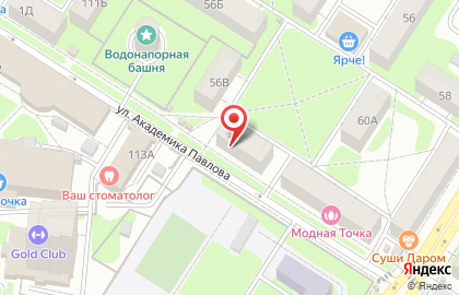 Магазин продуктов в Туле на карте