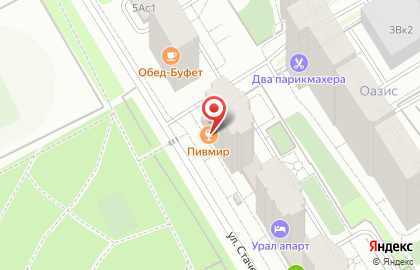 Магазин разливного пива Пивмир на карте