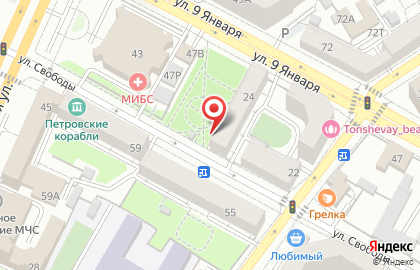 Центр профилактической дезинфекции в переулке Свободы на карте