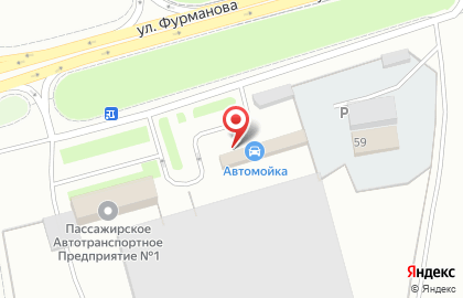 Автомойка в Ярославле на карте