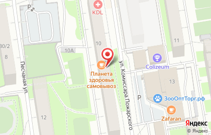 Участковый пункт полиции в Дзержинском районе на карте