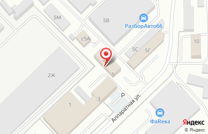РеалСтрой в Орджоникидзевском районе на карте