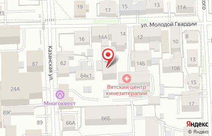 ЭлитСтрой на улице Молодой Гвардии на карте