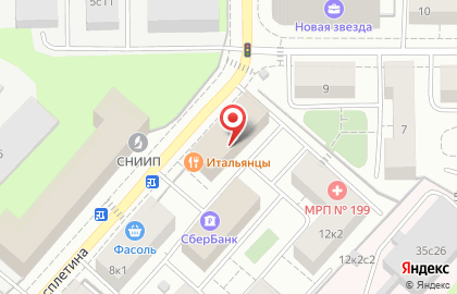Компания Мир натяжных потолков на улице Расплетина на карте