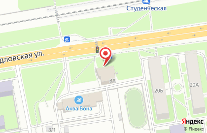 Сибирский спортивный клуб на Свердловской улице на карте