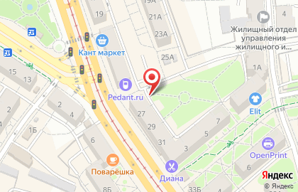 Диана в Ленинском на карте