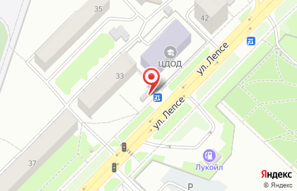 Магазин кондитерских изделий Конфетти на улице Лепсе на карте