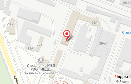 Компания грузовых перевозок Буряков на Алма-Атинской улице на карте