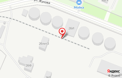 Ария на улице Жукова на карте
