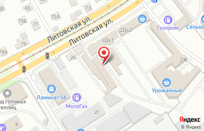 Курск-мебель, ИП Ефремов В.Н. на Литовской улице на карте