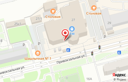 Оператор сотовой связи Мотив на Привокзальной улице на карте