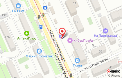 Микрофинансовая компания До зарплаты на Нефтезаводской улице на карте