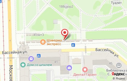 Магазин белорусских продуктов в Санкт-Петербурге на карте