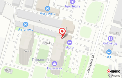 Карамболь на улице Гайдара на карте