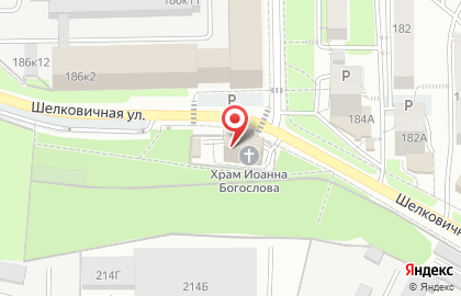 Храм Иоанна Богослова на карте