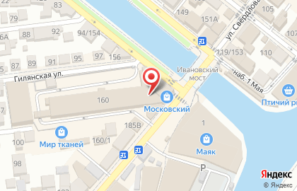 Мебельный салон Лад-Мебель в Астрахани на карте