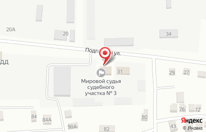 Мировые судьи Икрянинского района на карте