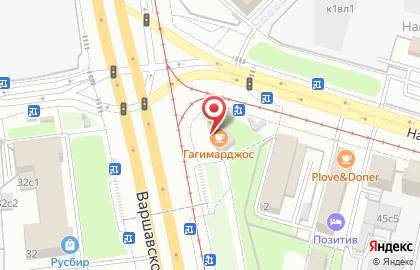 Магазин суши Суши wok в Нагатино-Садовниках на карте