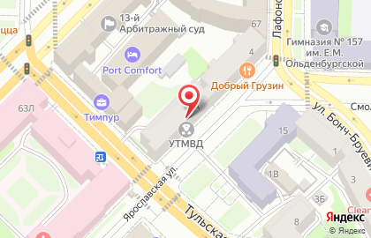 Управление на транспорте МВД РФ по Северо-Западному федеральному округу в Санкт-Петербурге на карте