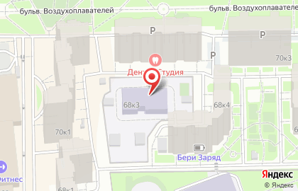 Детский сад №3, Умка, г. Долгопрудный на карте